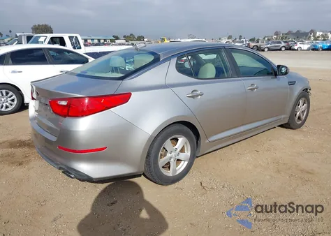 2014 Kia Optima Lx z USA, uszkodzony, nr VIN KNAGM4A70E5458165